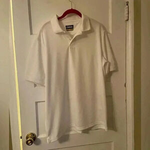 Cabela’s men’s xl white golf shirt.
